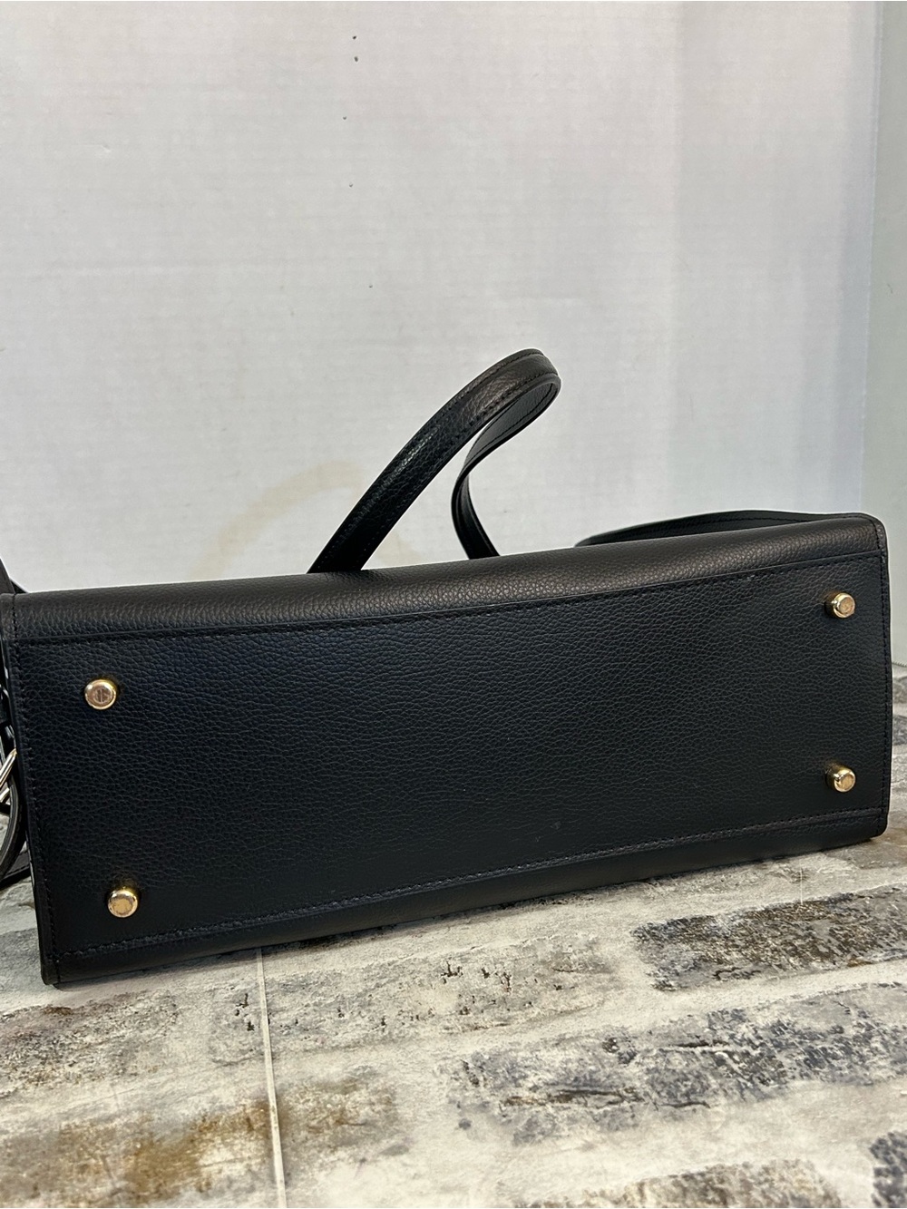Coach Tatum Carryall 40 Tote/Crossbody Black True Red Interior - Picture 9 of 15
